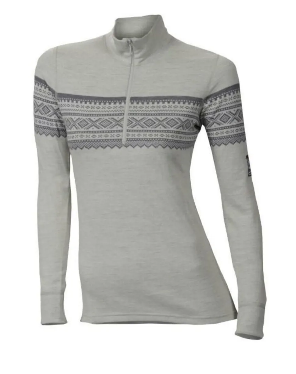 Aclima Designwool marius mock neck w/zip women