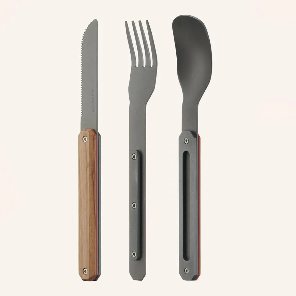 Akinod Straight Cutlery 12h34 olive wood