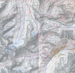 Alpenvereinskarte Topografische kaart 31/4 Stubaier Alpen Mitte