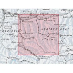 Alpenvereinskarte Wandelkaart 45/2 Niedere Tauern II