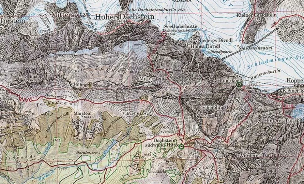 Alpenvereinskarte Wandelkaart 2/2 Allgäuer & Lechtaler Alpen Ost