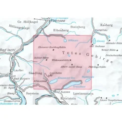 Alpenvereinskarte Wandel-skikaart 15/1 Totes Gebirge West