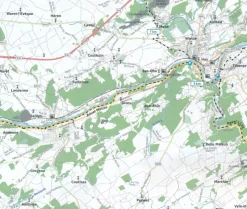 Alta Via fietskaarten Fietskaart 11 regio Verdun - Nancy