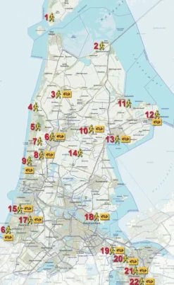 Anoda Publishing Provinciewandelgids 15 Noord-Holland
