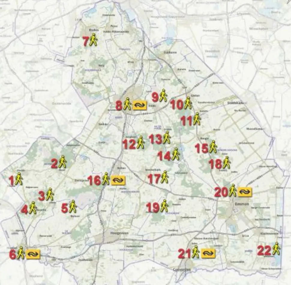 Anoda Publishing Provinciewandelgids 12 Drenthe
