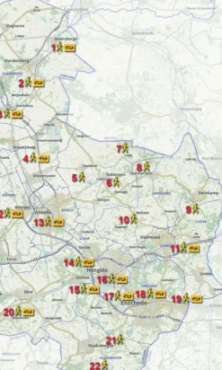Anoda Publishing Provinciewandelgids 11 Overijssel Oost