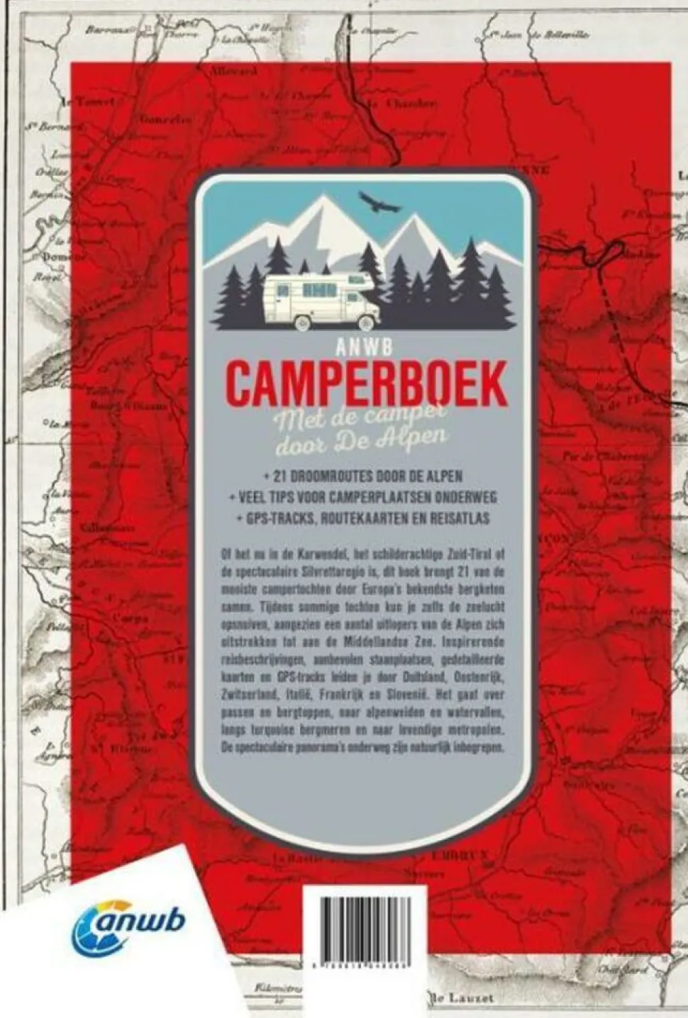 ANWB ANWB Camperboek De Alpen