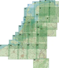 ANWB Fietsknooppuntenkaart 16 Hollandse Kust