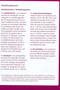 ANWB Wandelregiokaart Groene Hart Noord
