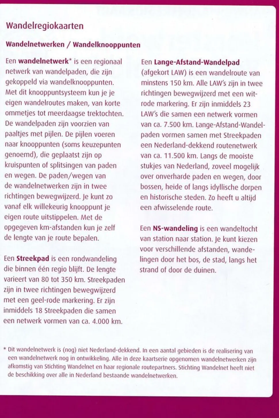 ANWB Wandelregiokaart Groene Hart Noord