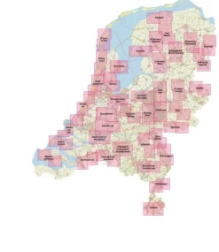 ANWB Wandelregiokaart Westerwolde