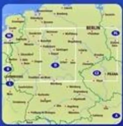 ANWB Wegenkaart 4 Duitsland Midden
