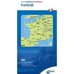 ANWB Wegenkaart 1 Frankrijk