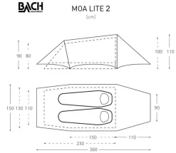 Bach Moa 2 Lite sycamore Green