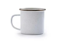 Barebones Enamel cup stone gray
