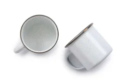Barebones Enamel cup stone gray