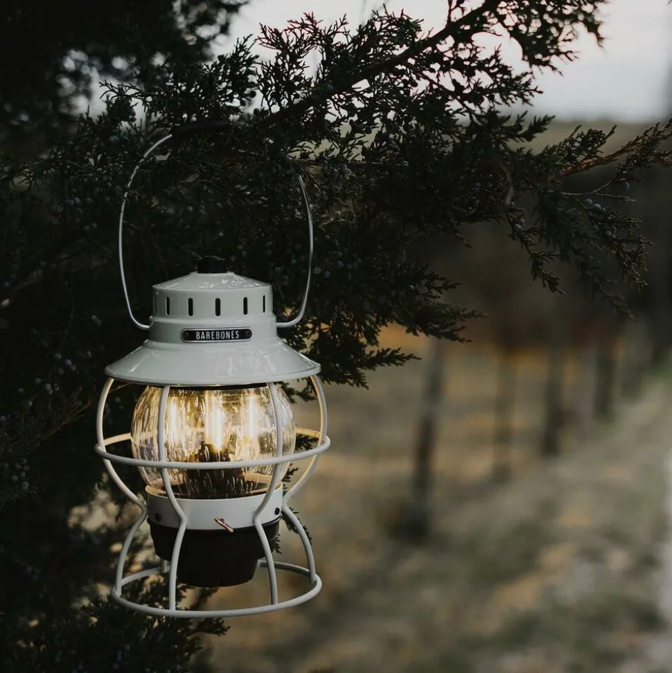 Barebones Railroad Lantern ocean blue-usb