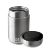 BasicNature Food container stainless steel 0.4 l