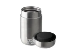 BasicNature Food container stainless steel 0.4 l