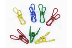 BasicNature Metal clothes clips 12 pcs