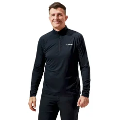 Berghaus M Trailblazer LS half-zip tech tee