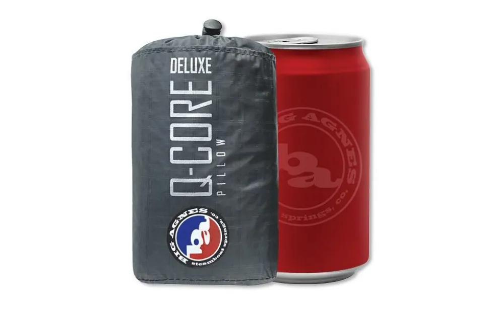 Big Agnes Q-core deluxe pillow blue