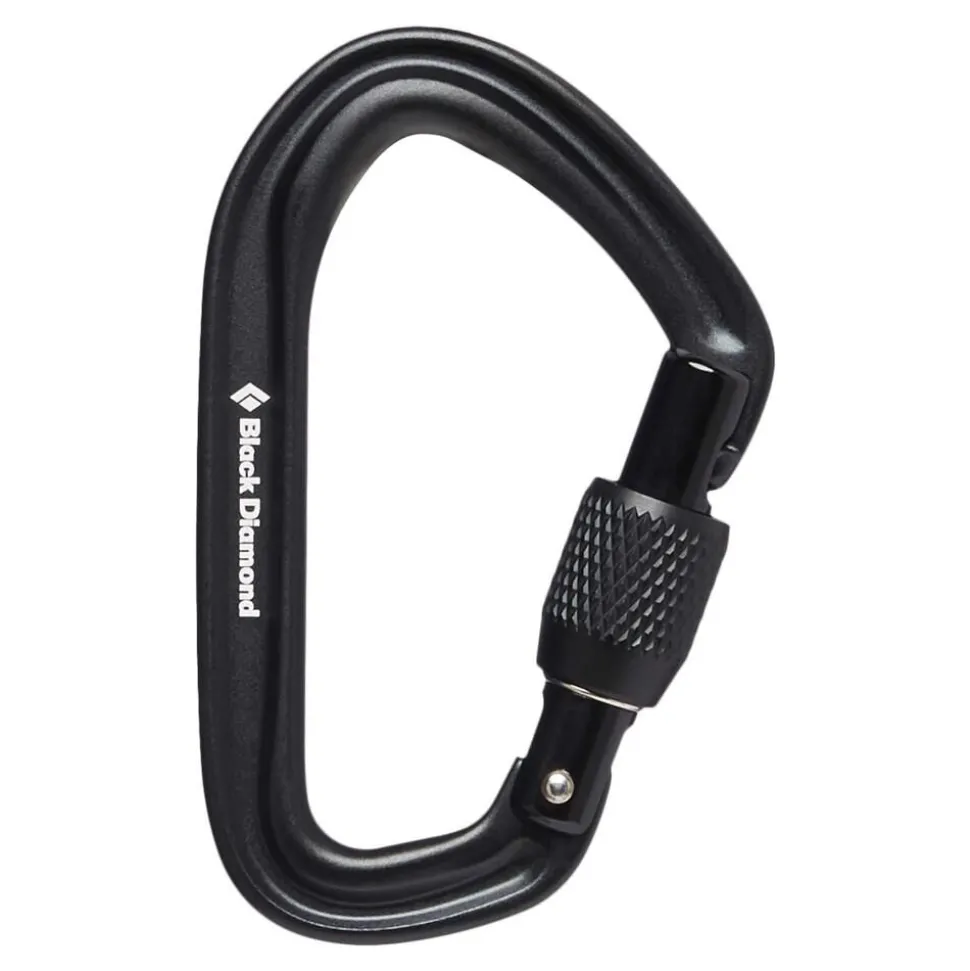 Black Diamond Hotforge screwgate carabiner
