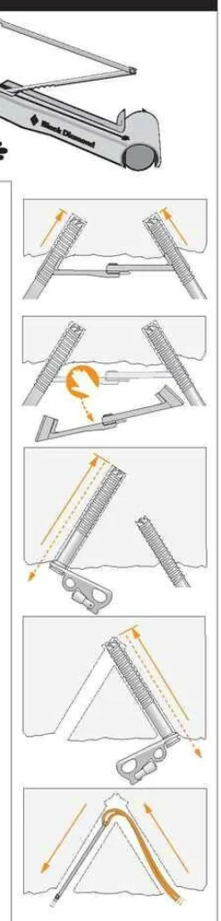 Black Diamond Turbo Express Ice Screw - IJsschroef