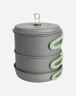 Bo-Camp Pannenset Explorer 4-dlg + ketel