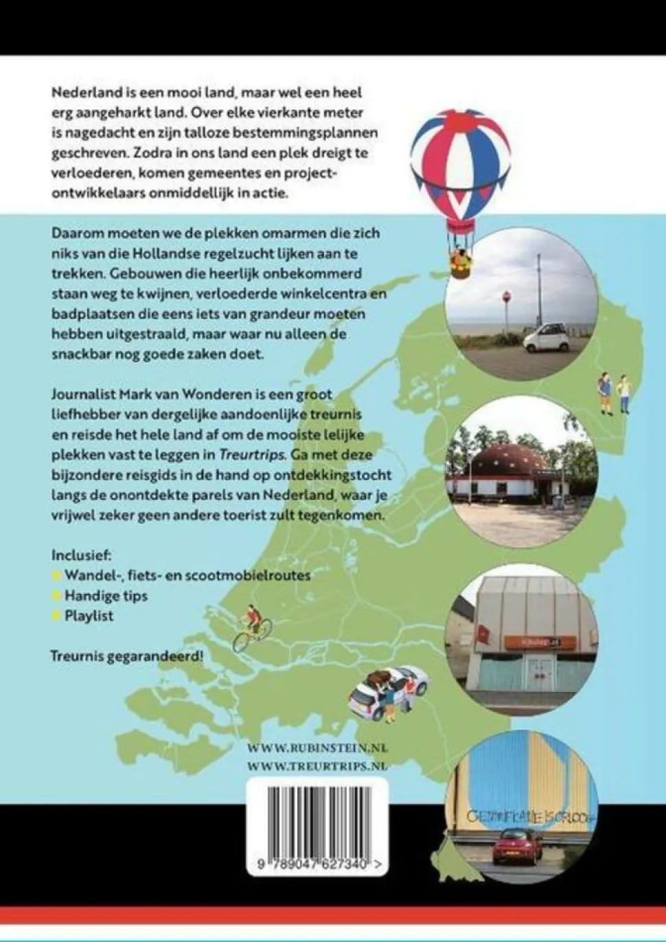 Boeken Overig Treurtrips - (Her)ontdek Nederland