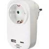 Brennenstuhl Stopcontactadapter met USB C 18W