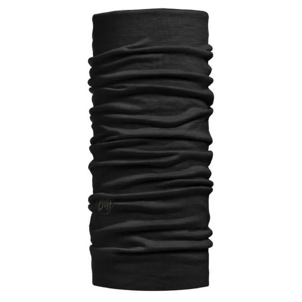 Buff Merino wool buff solid black