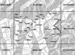 Bundesamt - Swisstopo Skitoerkaart 274S Visp