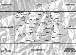Bundesamt - Swisstopo Topografische kaart 257 Saliental