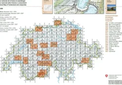 Bundesamt - Swisstopo Topografische kaart 2502 Bern und Umgebung