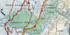 Bundesamt - Swisstopo Topografische wandelkaart 3314T Andermatt