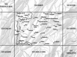 Bundesamt - Swisstopo Topografische kaart 1224 Moudon