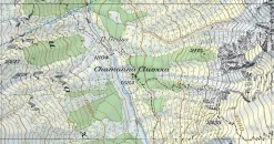 Bundesamt - Swisstopo Topografische kaart 1250 Ulrichen