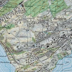 Bundesamt - Swisstopo Topografische kaart 2514 Säntis