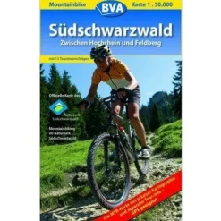 BVA-ADFC MTB-kaart Zwartewoud-Zuid Hochrhein