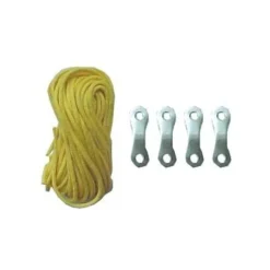 campking 4 scheerlijn geel 3 mm nylon 4 meter