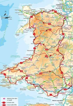 Cicerone Fietsgids Cycle Touring in Wales