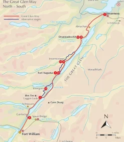 Cicerone Great Glen Way Map Booklet