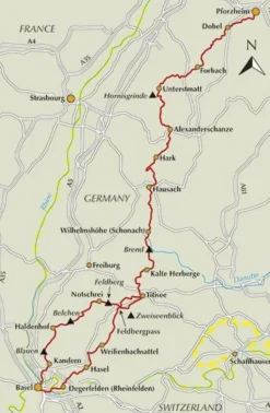 Cicerone Trekking the Westweg - Black Forest