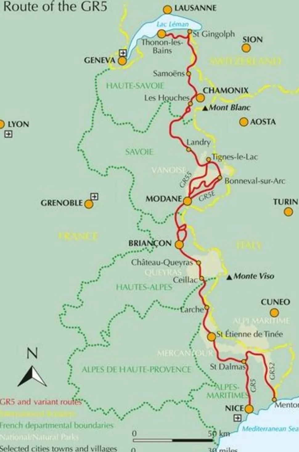 Cicerone Wandelgids GR10 Trail