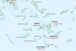 Cicerone Wandelgids Walking on The Greek Islands - Cyclades