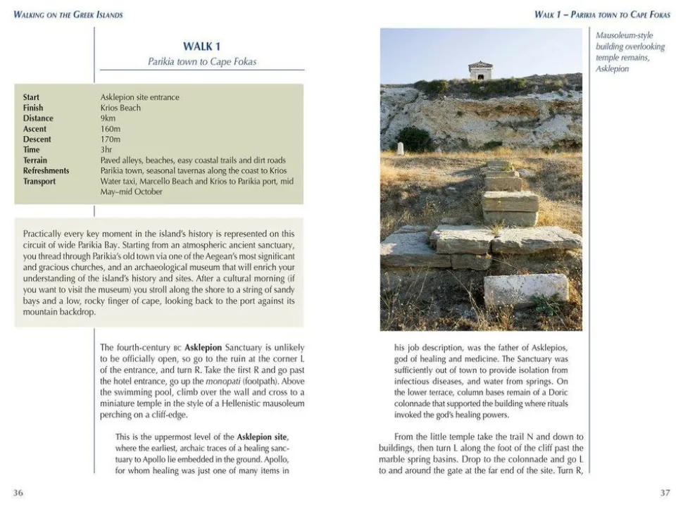 Cicerone Wandelgids Walking on The Greek Islands - Cyclades