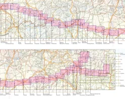 CNIG maps Spain Wandelkaart 31-32 Camino Santiago