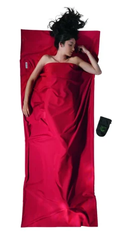 Cocoon Travelsheet Microfiber Cranberry lakenzak
