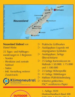 Conrad Stein Verlag Wandelgids Nieuw-Zeeland Zuidereiland - Neuseeland